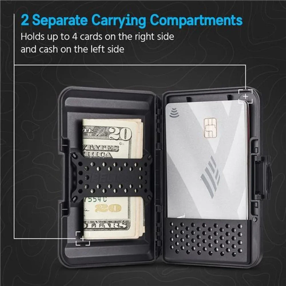 Magnetic Wallet & Card Holder for iPhone 14 Pro Max/ 14/13 Pro/ 14/13/12 Pro Max